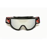 OCULOS MOTOCROSS MATTOS RACING MX LENTE ESPELHADA PRETO