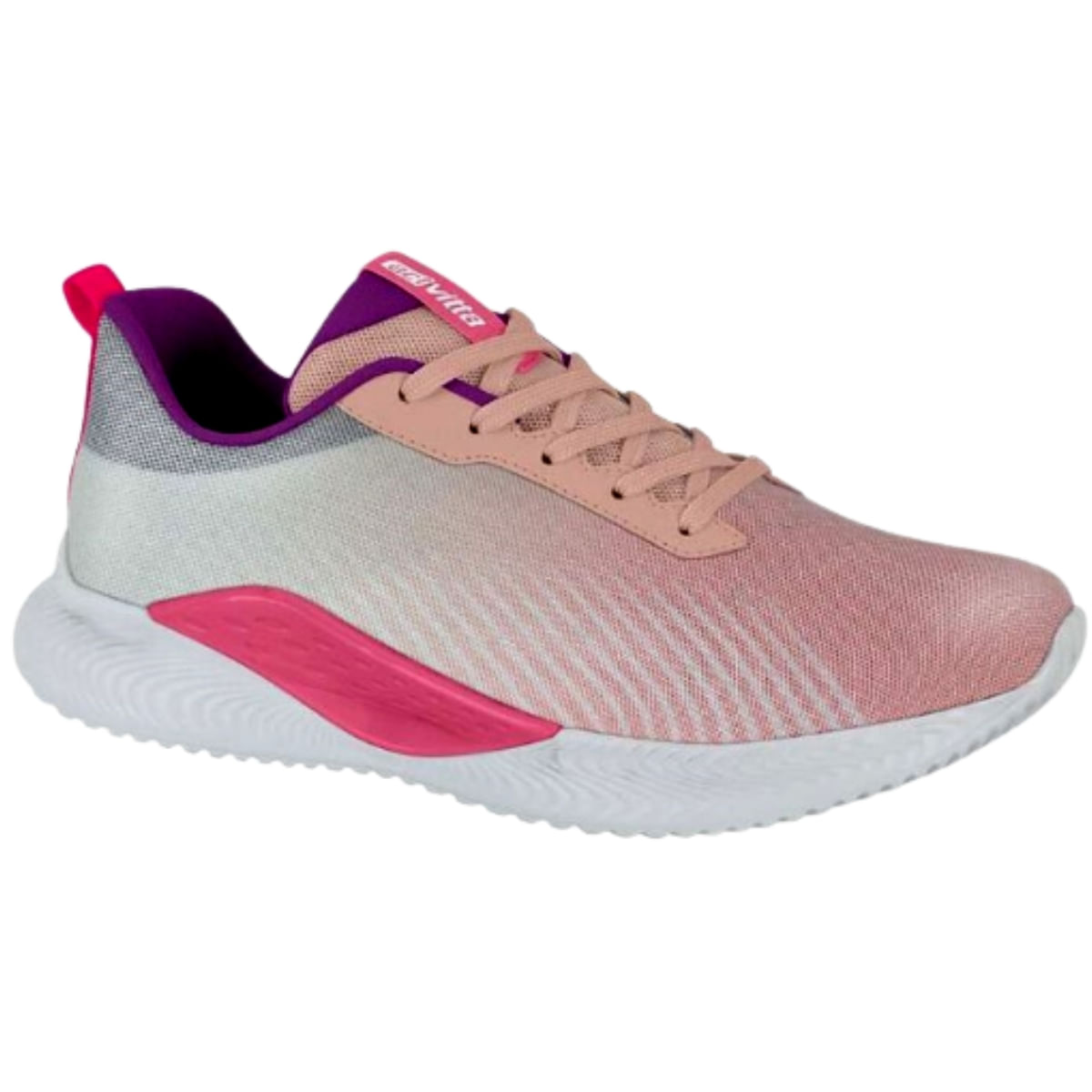 Tenis Feminino Esportivo Conforto Actvitta 4825.102.23774 - Coral/branco - 34