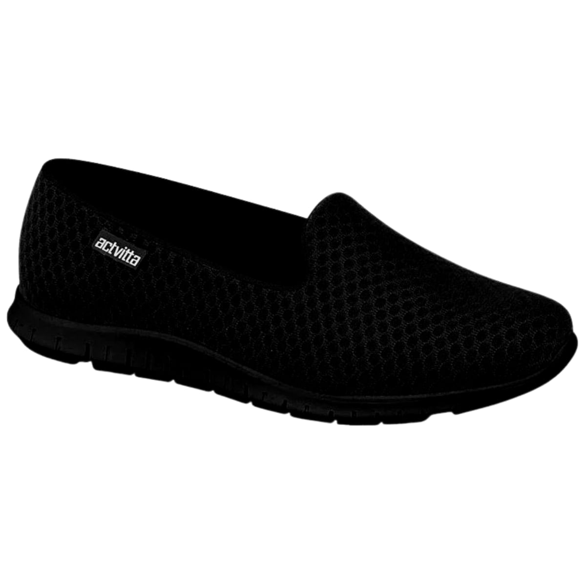 Tenis Sapatilha Slip On Feminino Actvitta 4202.500.26598 - Preto - 39