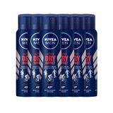 Kit Desodorante Aerosol Nivea Dry Impact Plus 150ml - 6 Unidades