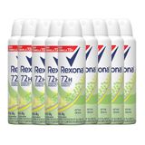 Kit Desodorante Aerosol Rexona Erva Doce Feminino 150ml - 9 Unidades