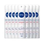 Kit Desodorante Aerosol Nivea Milk Sensitive 150ml - 9 Unidades