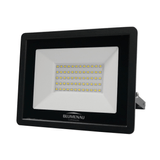 Refletor Blumenau De Led Slim 50w Verde Preto Bivolt