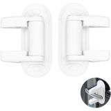 2 Pcs Child Safety Handles Locks Self-adhesive Child Safety Locks Adequado Para A Maioria Das Maçanetas No Jardim De Infância /pet Shop/ho