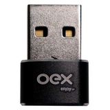 Adaptador OTG Tipo C Para USB Compacto OEX AD204 Preto