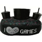 Almofada Porta Pipoca 34 X30 X12 Cm Games