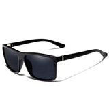 Óculos De Sol Masculino Polarizado Clássico Quadrado Proteção Uv400