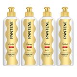 Kit 4 Cremes Para Pentear Pantene Cachos Hidra-vitaminados 240g