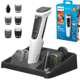 Aparador 7 Em 1 Depilador Barbeador Eletrico Multifuncional Philips - Mg3721/77 - Multigroom Bivolt