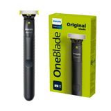 Aparador De Pelos Barbeador Philips One Blade Qp1424/10 2 Pentes Á Prova D´água