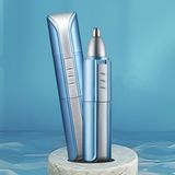 Aparador De Cabelo Do Nariz Do Ouvido Para Homens Mulheres Usb Recarregável Elétrica Aparador De Cabelo Facial Com Lâminas De Aço Inoxidável