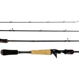 Vara Pesca Carretilha Rapala Tineidae Carbono Hm30 10-20lbs 1,73m Cast 8-32gr