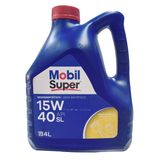 Óleo Lubrificante Do Motor Mobil Super 15w40 Api Sl Semissintético - 4l