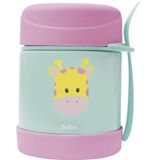 Pote Térmico Inox Comida Papinha Bebe Animal Fun Buba Girafa