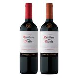 Kit Vinho Casillero Del Diablo Cabernet Sauvignon &amp; Carmenere - 2 Garrafas