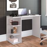 Escrivaninha Multiuso 3 Prateleiras Modern Office Estilare Branco