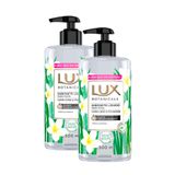 Kit 2 Sabonete Líquido Lux Botanicals Capim Limão E Frangipani 500ml