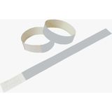 250 Pulseiras Pratas Laser Pro Para Controle Acesso