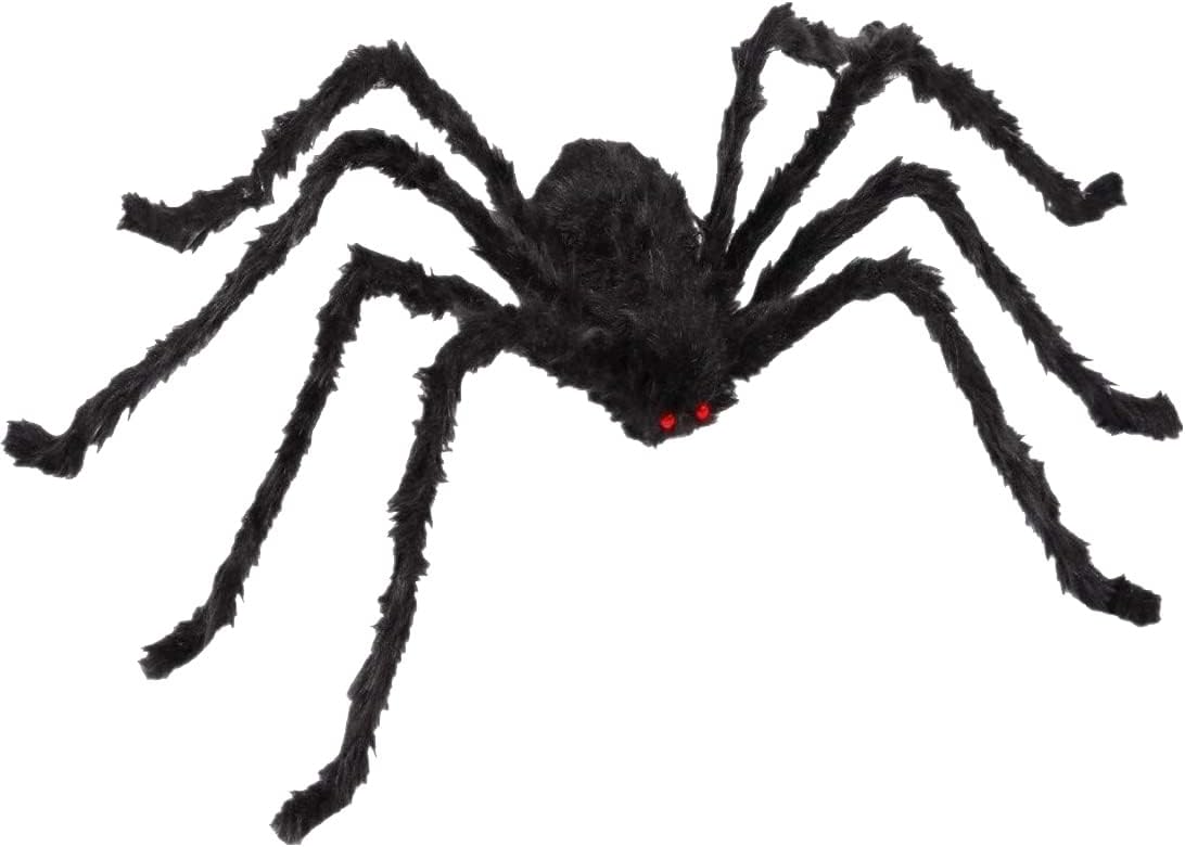 4.9ft Halloween Aranha Gigante Halloween Scary Yard Ao Ar Livre D