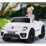 Mini Carro Elétrico Infantil Beetle Dune Branco Bw274br Importway-branco