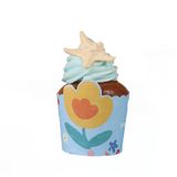 100 Pcs Cute Muffin Cake Paper Cup, Thickened High