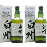 Whisky Japonês The Hakushu Single Malt 700 Ml   Kit 02 Uni