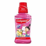 Enxaguante Bucal Colgate Plax Kids Minions Tutti Frutti Rosa 250ml