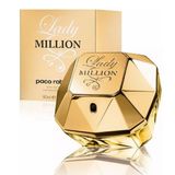 Perfume P R Lady Million Eau De Parfum 80ml Lacrado Com Selo De Garantia Adipec