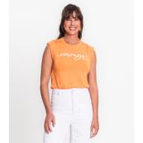 Regata Feminina Decote Redondo Rovitex Laranja G