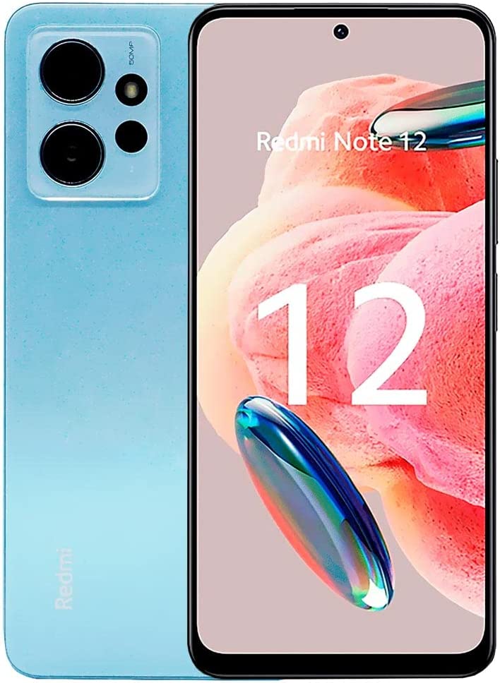 Smartphone Xiaomi Redmi Note 12 4g 8gb Ram 256gb Rom Ice Blue(versão Global)