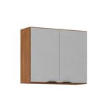 Armário Aéreo Cozinha Modulado Firenze 2 Portas 80cm Amendola/nude Prime Tx - Demóbile