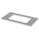 Módulo Cozinha Henn Americana Tampo Gabinete P/cooktop 80x53cm Calcare-henn