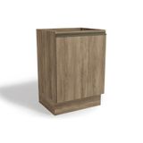 Módulo Cozinha Kappesberg Maxxi Balcão G742 C/ 1 Porta S/ Tampo 60cm Nogal-kappesberg