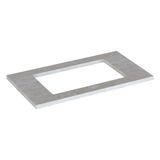 Módulo Cozinha Henn Americana Tampo Gabinete P/cooktop 80x53cm Calcare-henn