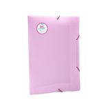 Pasta Aba Elastica Dac Breeze Oficio Sem Lombo Rosa