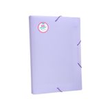 Pasta Aba Elastica Dac Breeze Oficio C/ Lombo 2cm Lilas