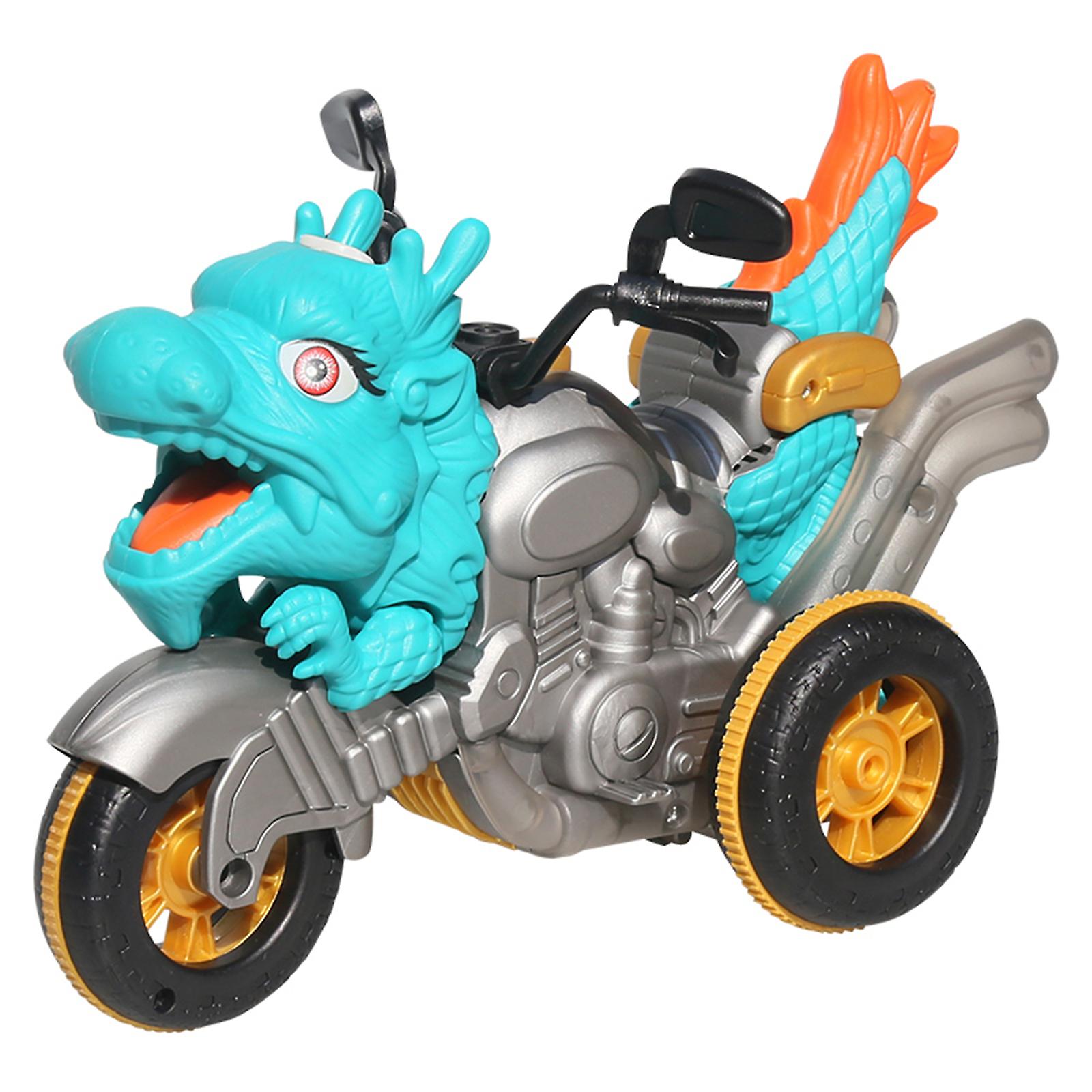 Dinossauro Motocicleta Deformação Infantil Brinquedos Par