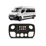 Kit Multimídia Master 2014 / 2023 Carplay Androidauto 7 Pol Usb Bt Fm