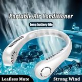 Mini Ventilador De Pescoço Recarregável - Refrigerador De Ar