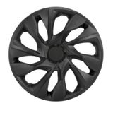 Calota Sportiva Modelo Ds4 Aro 15 Polegadas Black Fosco Parafuso