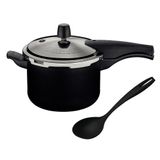 Panela De Pressão Tramontina 4,5l Vancouver Effect Antiaderente 20 Cm + Concha