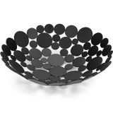 Metal Fruit Bowl Cesta Mesa Criativa Peça Central Fruit Sta