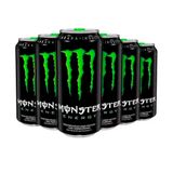 Kit Energético Monster Energy Lata 473ml - 6 Unidades