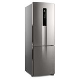 Geladeira Electrolux Frost Free 400L Efficient AutoSense Inverse Cor Inox Look DB44S 220V