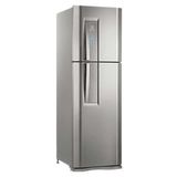 Geladeira Electrolux Degelo Automático Top Freezer 2 Portas DF44S 402 Litros Inox 220V