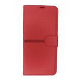 Capa Carteira Para Motorola Moto E22 (tela De 6.5) Vermelho
