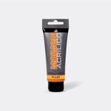 Tinta Acrilica Maimeri Acrilico 051 Fluorescent Orange 200ml