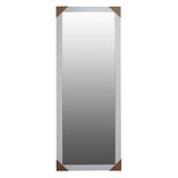 Espelho Carrefour Moldura Branca 60x160cm