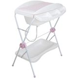 Banheira De Bebe Com Trocador Desmontavel Kiddo Shower Rosa