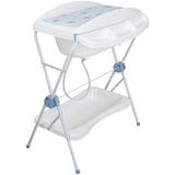 Banheira De Bebe Com Trocador Desmontavel Kiddo Shower Azul